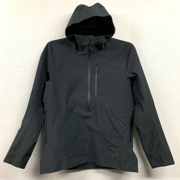 Aether Central Anorak Hooded 1/2 Zip Jacket - Men's S - Picture 1 of 12